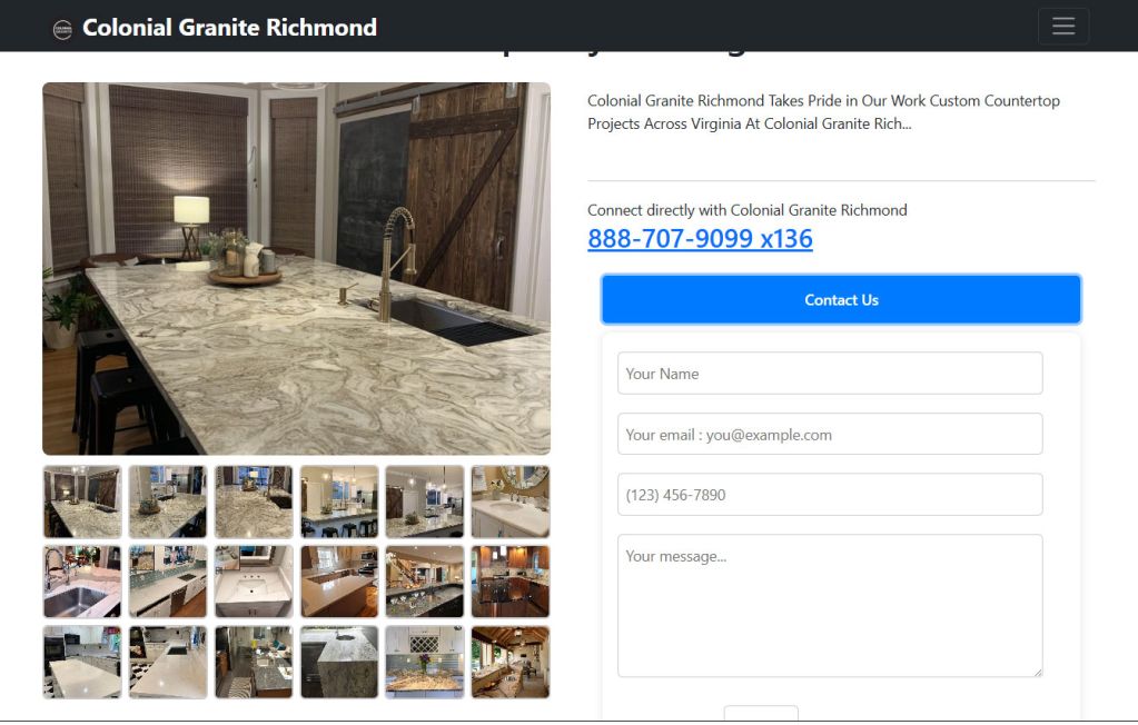 STOREFRONT Action tracking countertops-com