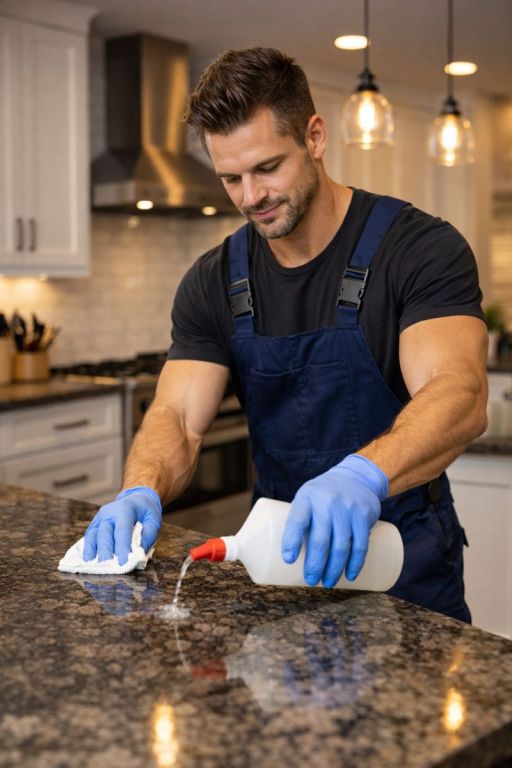 Basic Stone Cleaning & Sealing